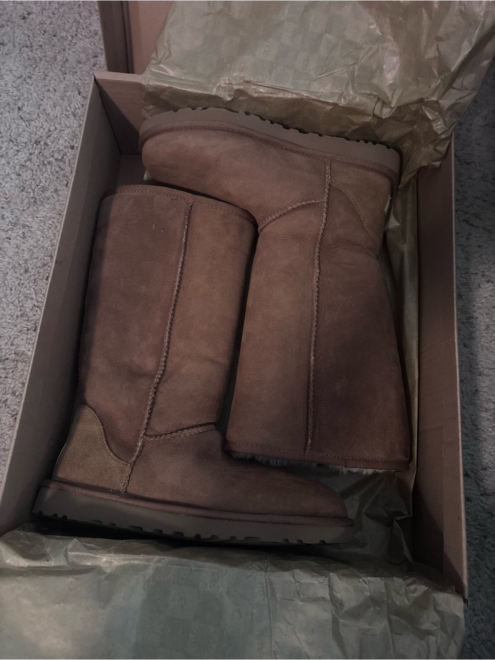Classic Tall Ugg Boots - Chestnut size 7